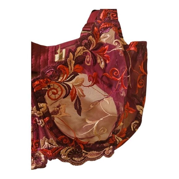 SOMA Sensuous Lace Unlined Bra - Size 38DDD - Picture 5 of 8